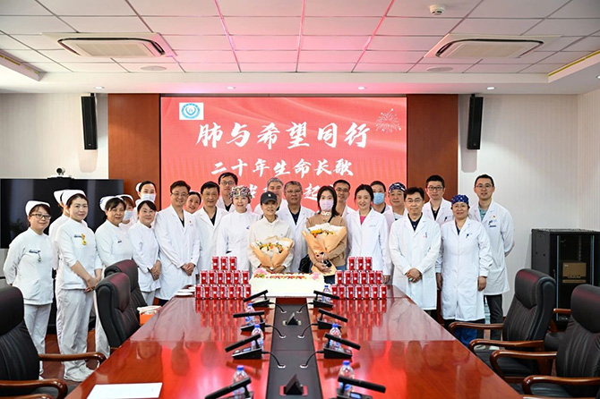 北京安贞医院护航双肺移植患者重启人生